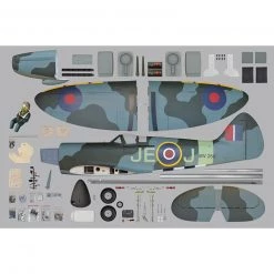 Phoenix Model 1:4 3/4 Spitfire 50-61cc Electric/Gas ARF -Cheap Phoenix Model Store PMMA1821E A2 VHAIOU9Z